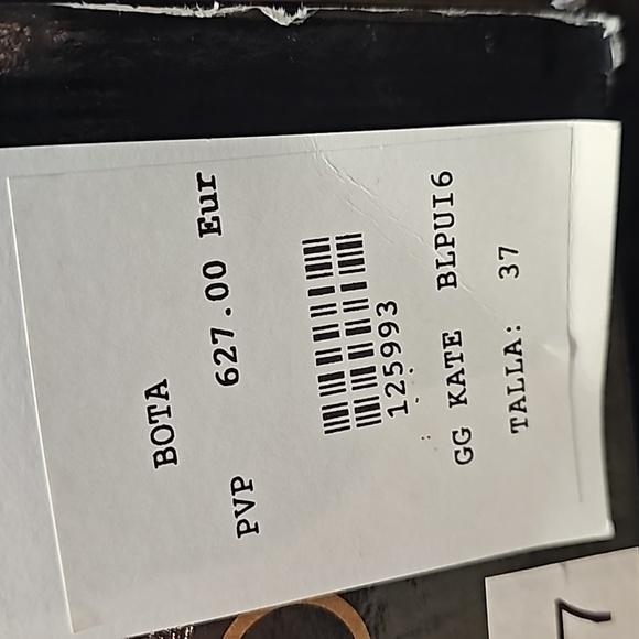 Nib Golden Goose Kate boots 37 or 7 burgundy gorgeous - Picture 5 of 6